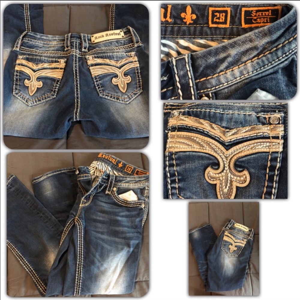 Rock Revival Capris